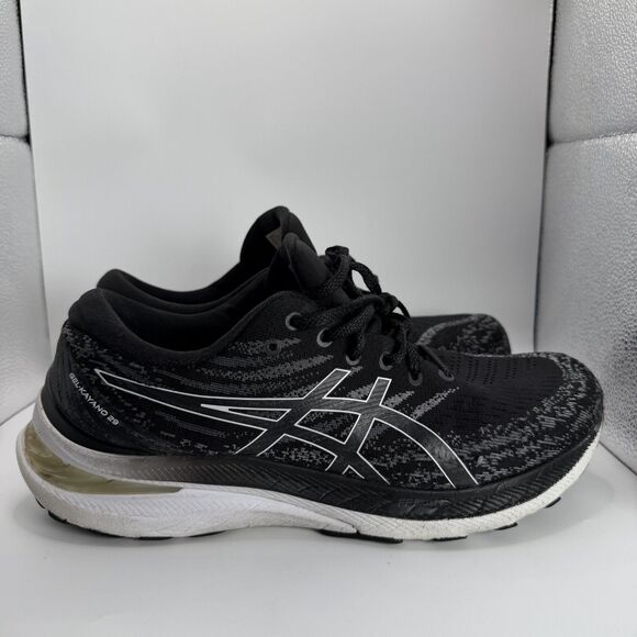Asics Gel Kayano 29 Shoes Mens Size 9.5 Black Running Trainer Cushioned